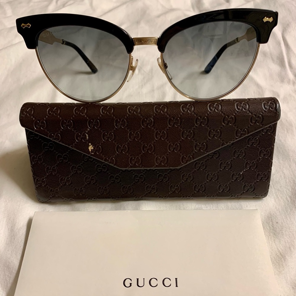 Authentic Gucci sunglasses with case